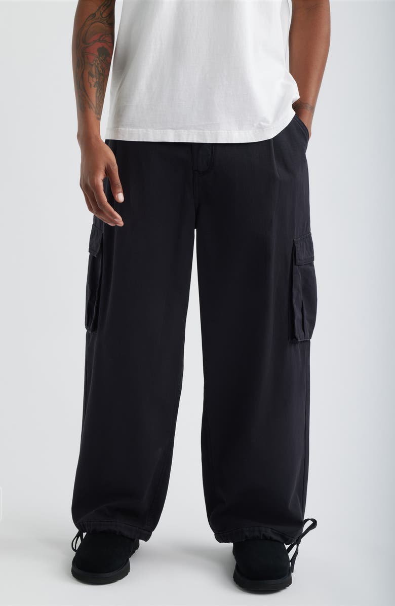 Elwood Big Core Cargo Pants, Main, color, Vintage Black