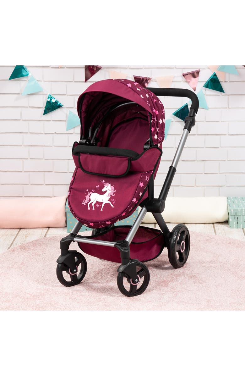 Bayer Design Pram Xeo, Dolls Up to 18", Ages 3+, Alternate, color, Purple