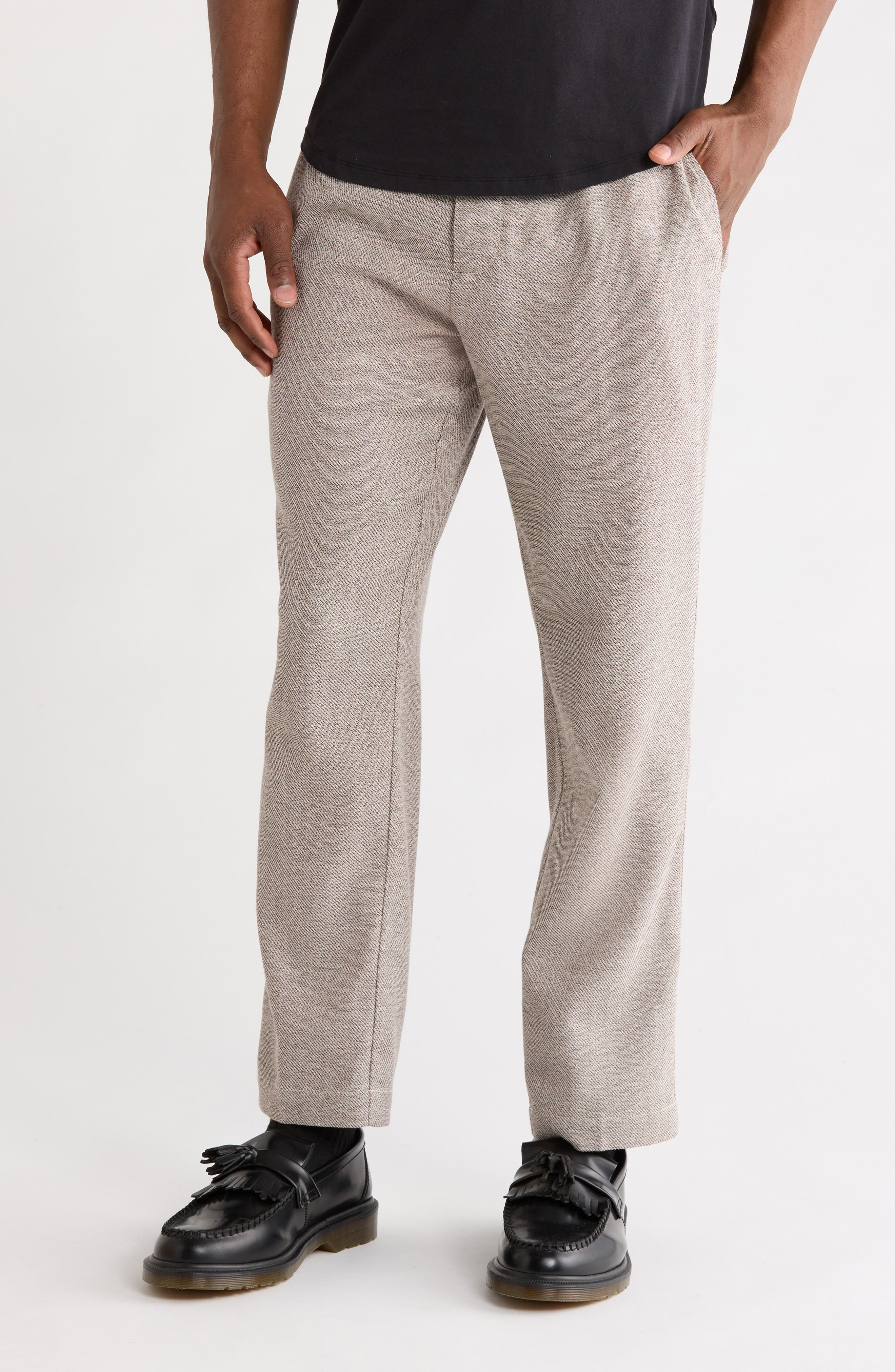 Finch Tailored Structured Yarn Dyed Weave Joggers