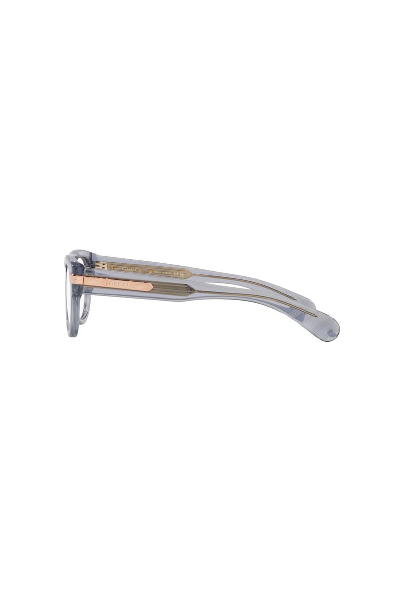 51mm Round optical glasses, Alternate, color, Grey
