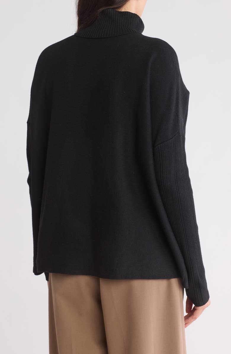 NORDSTROM RACK Oversize Turtleneck Sweater, Alternate, color, 