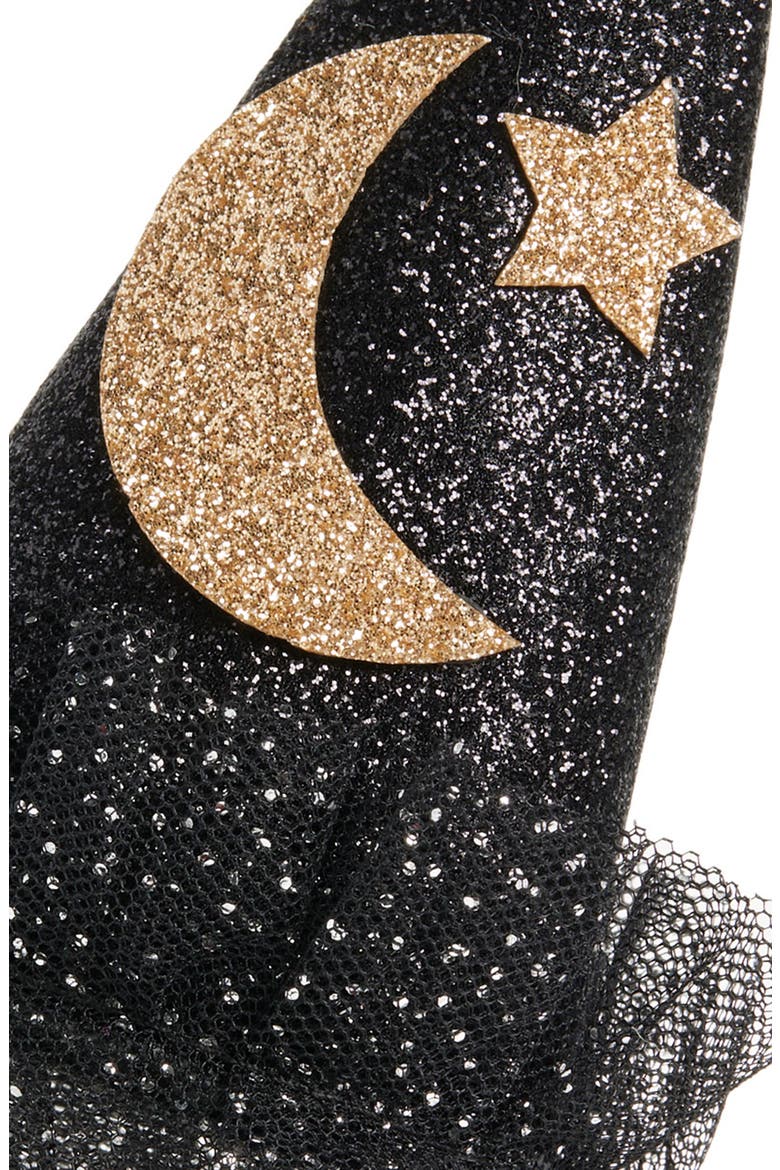 Kids' Moon Stars Witch Headband, Alternate, color, BLACK