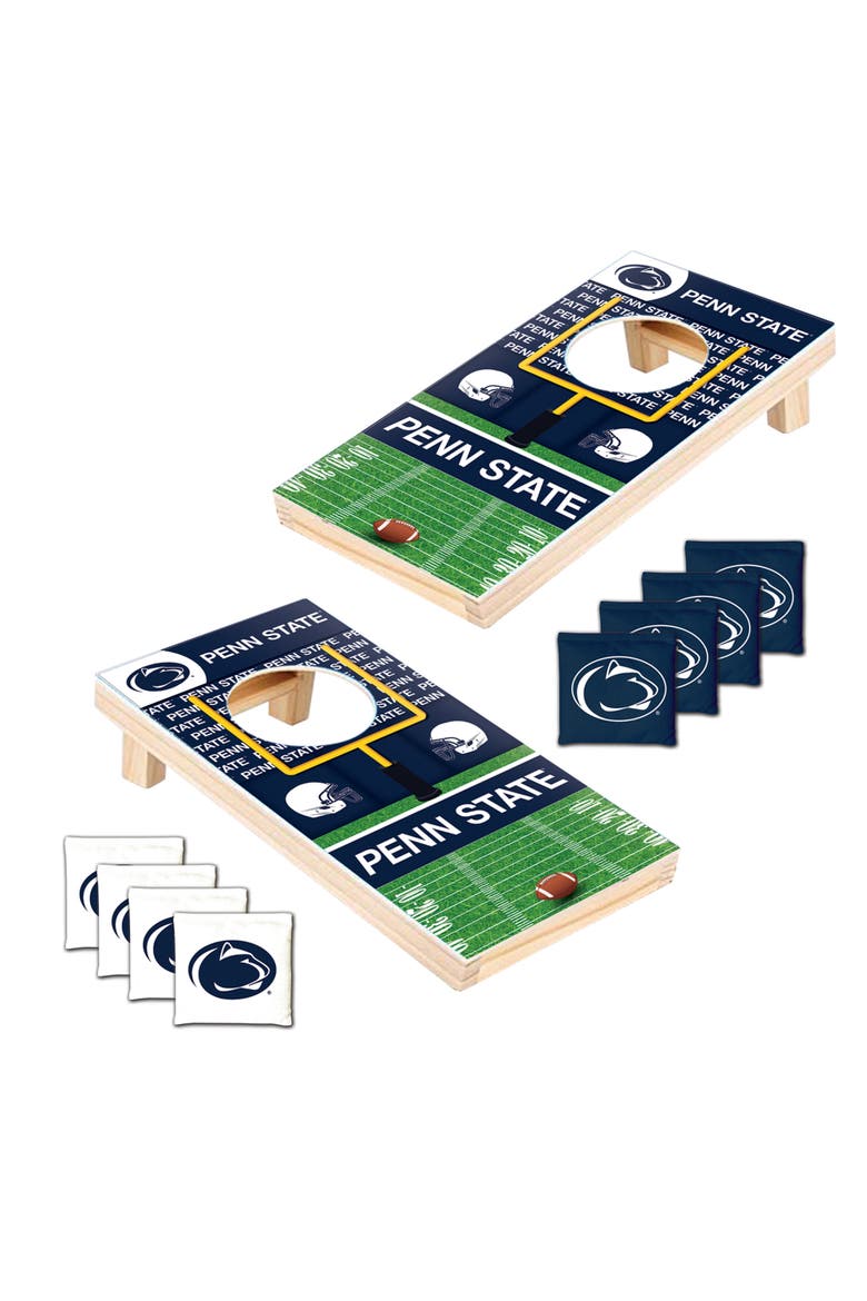 Penn State NCAA Tabletop Cornhole, Alternate, color, Multicolor