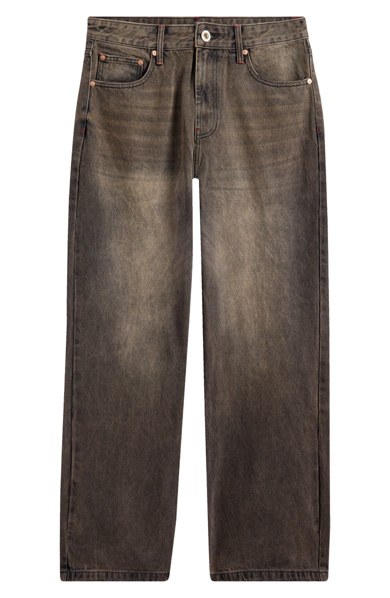 Elwood Nonstretch Baggy Jeans, Alternate, color, Worn Out Wash