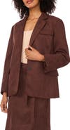 Halogen® Faux Suede Blazer