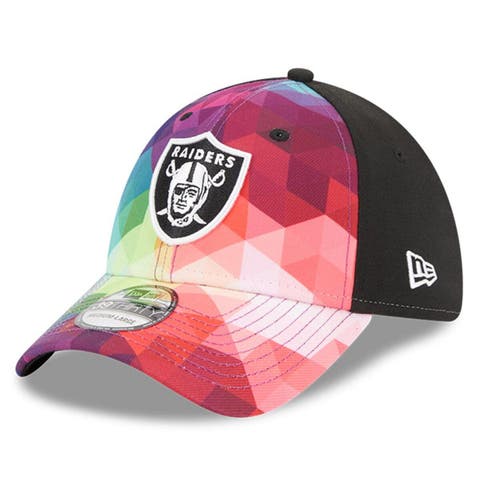 Men's New Era  Pink Las Vegas Raiders 2023 NFL Crucial Catch 39THIRTY Flex Hat