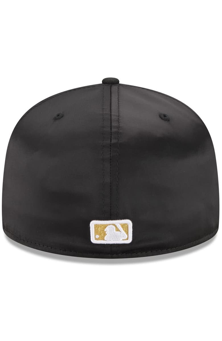 New Era Men's New Era Black Chicago White Sox 2025 59FIFTY Day Gold Leaf 59FIFTY Fitted Hat, Alternate, color, Black