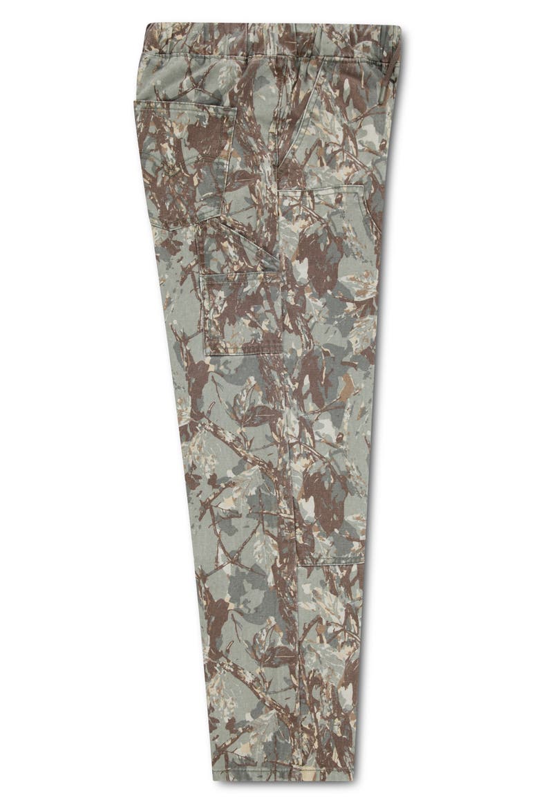 Kids' Pull-On Utility Pants, Alternate, color, OLIVE NIGHT