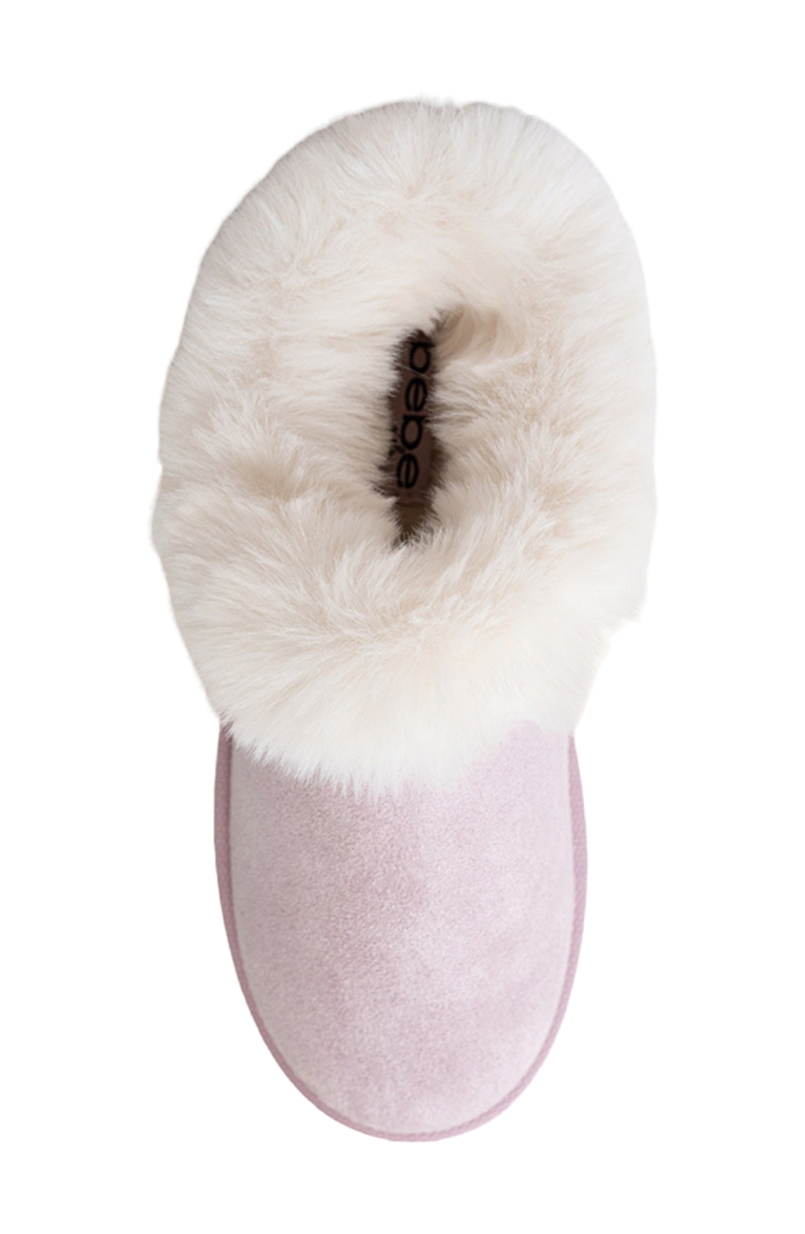 Kids' Faux Fur Trim Bootie, Alternate, color, DUSTY LILAC