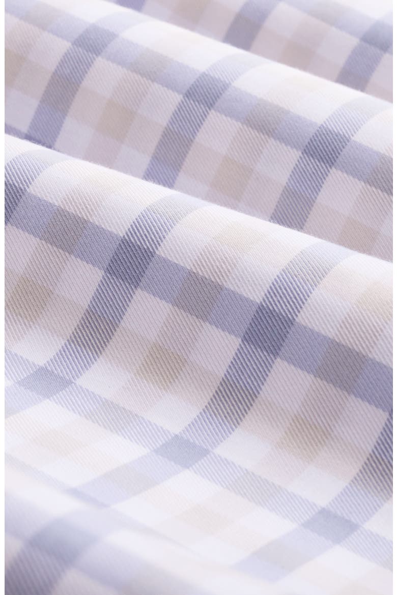 Axel Shaped Fit Plaid Button-Up Shirt, Alternate, color, AIR BLUE