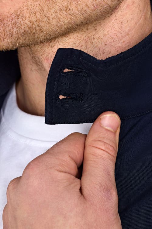 Raging Bull Harrington Jacket In Blue