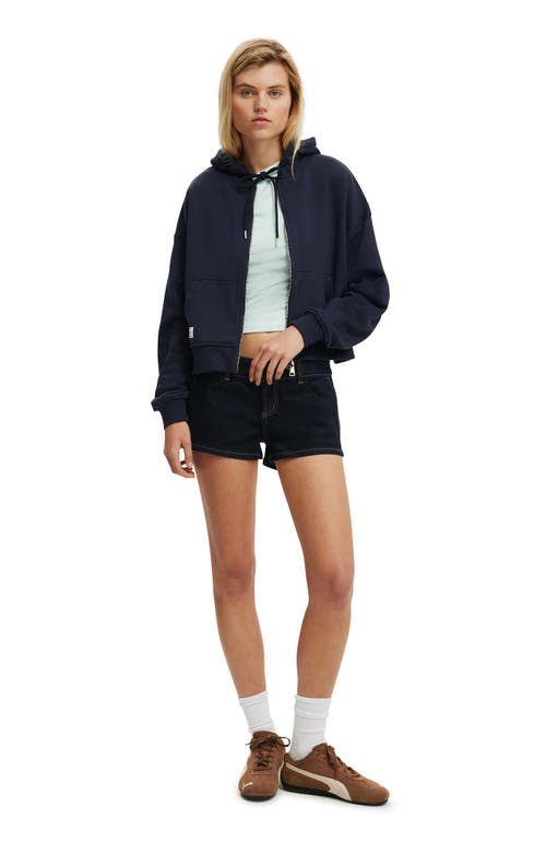 Shop Cotton On Classic Fleece Oversized Zip Through Hoodie