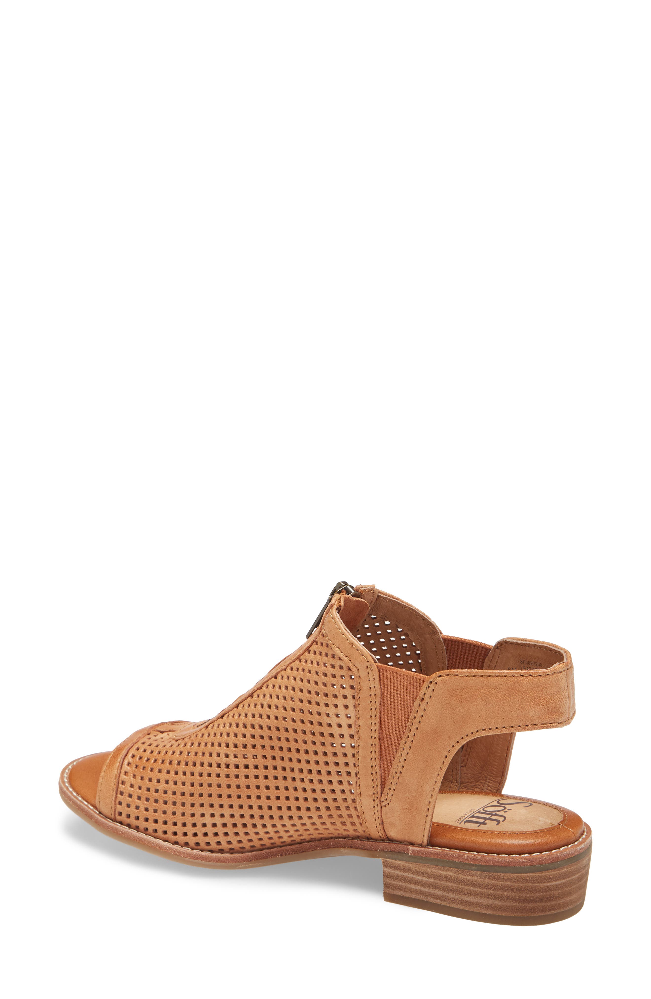 Nalda Sandal, Alternate, color, LUGGAGE LEATHER