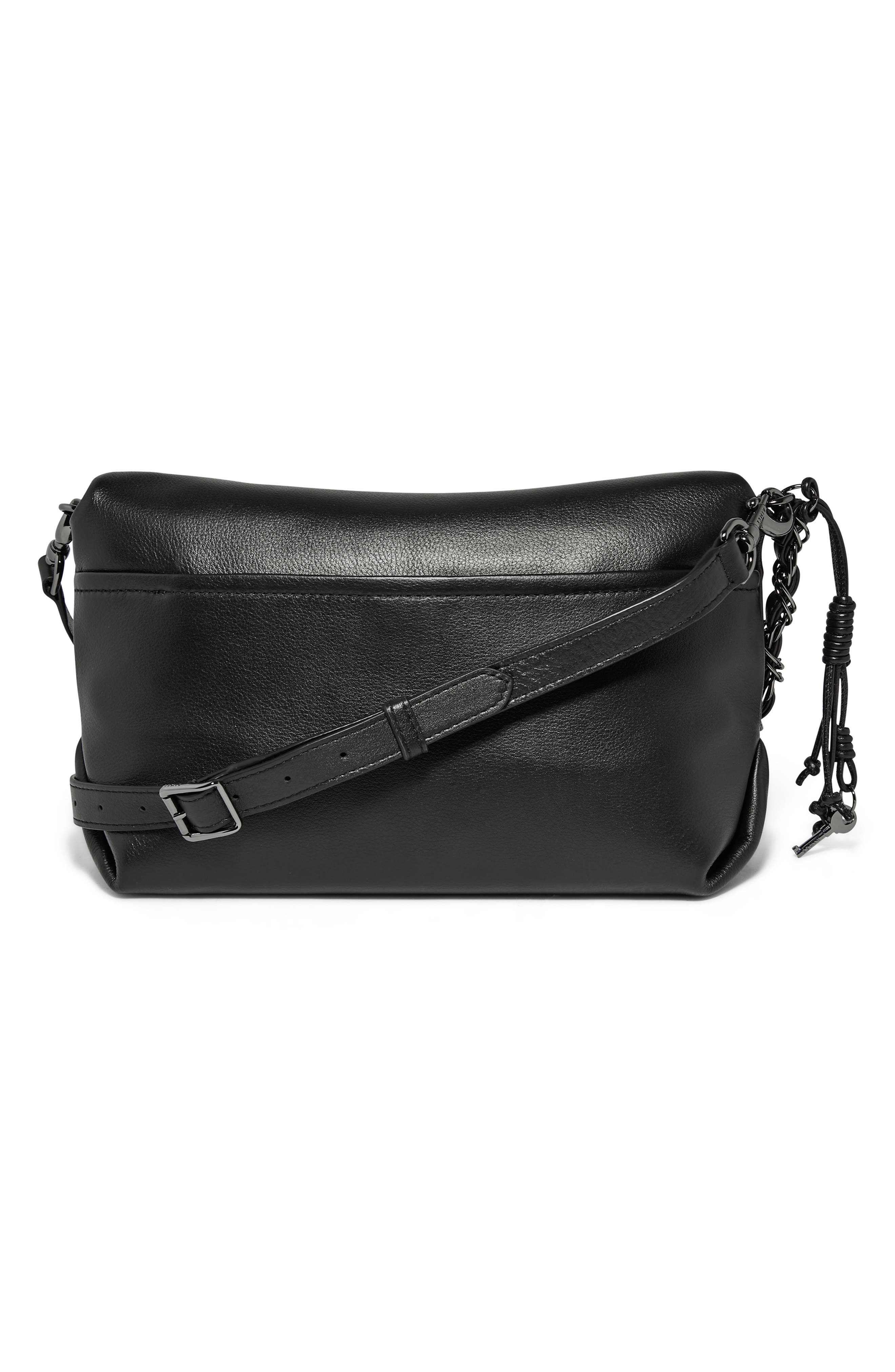 AIMEE Ricci Convertible Shoulder Bag, Alternate, color, Black