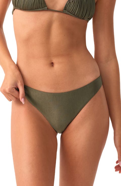 Ruched Bikini Bottoms