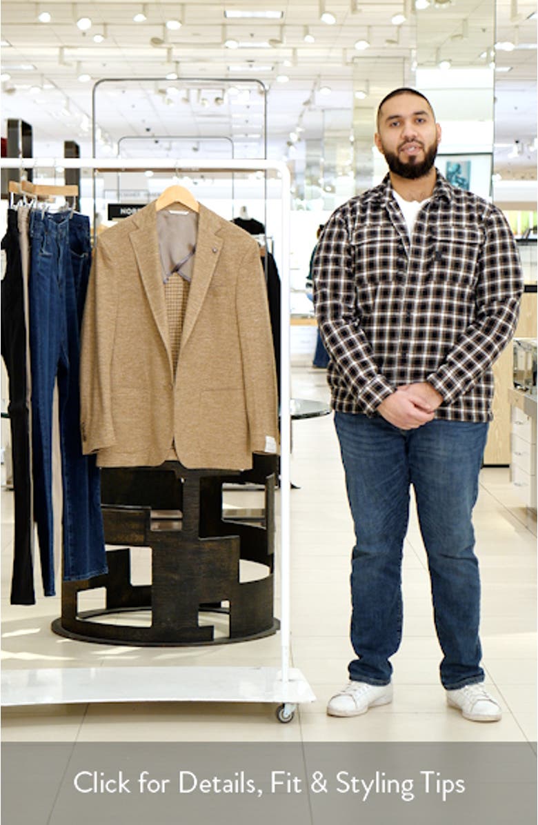 Hartford Wool & Silk Blend Sport Coat, sales video thumbnail