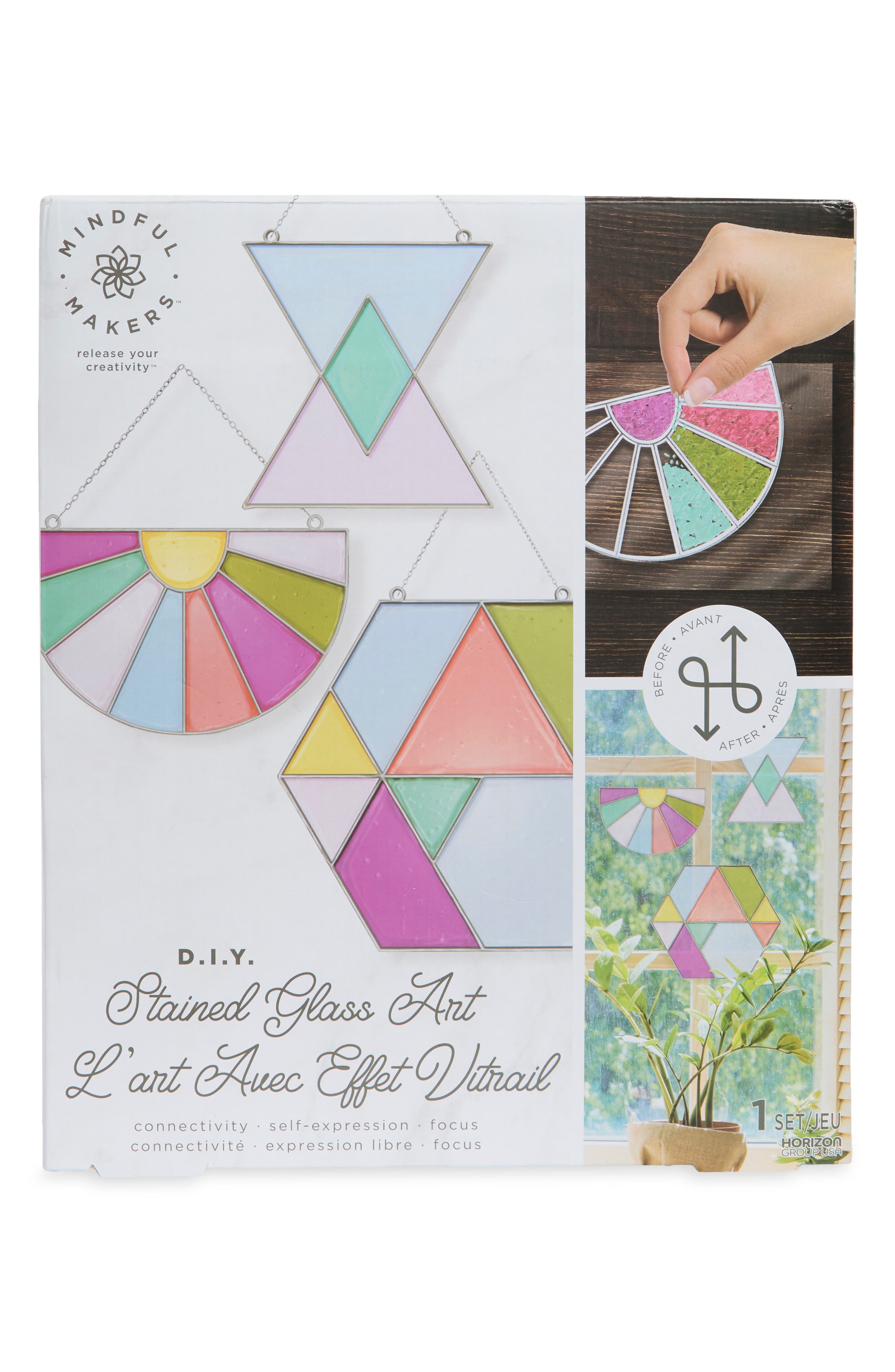 Kids' Mindful Makers Stained Glass Art Set