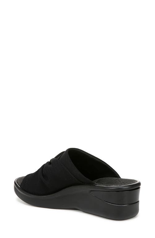 Bzees Cherish Slide Sandal In Black