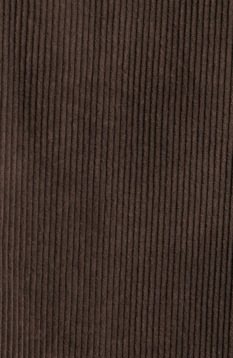 MERZ B SCHWANEN Organic Cotton Corduroy Workwear Jacket, Alternate, color, Chocolate