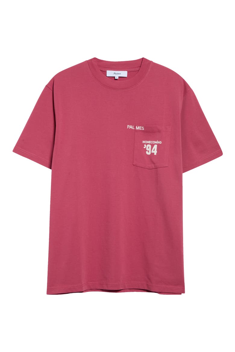 Forever Pocket Graphic T-Shirt, Main, color, RED