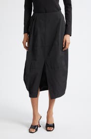 ISRAELLA KOBLA Daphne Lantern Midi Skirt
