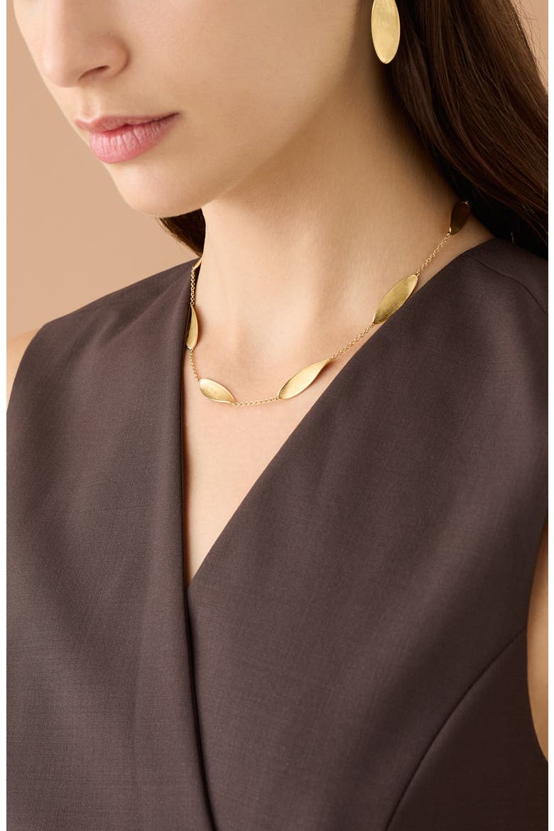 Lunaria Twist Necklace, Alternate, color, GOLD