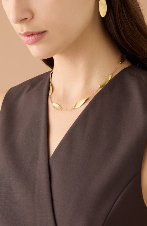 Marco Bicego Lunaria Twist Necklace In Gold