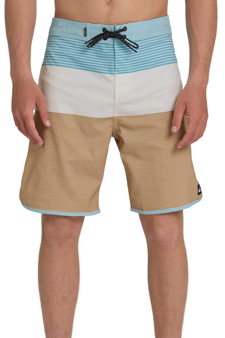 Surfsilk Tijuana Board Shorts, Main, color, BONE WHITE