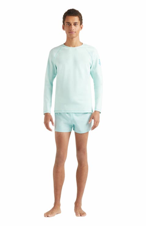 Men's Solid Long Sleeve Rashguard