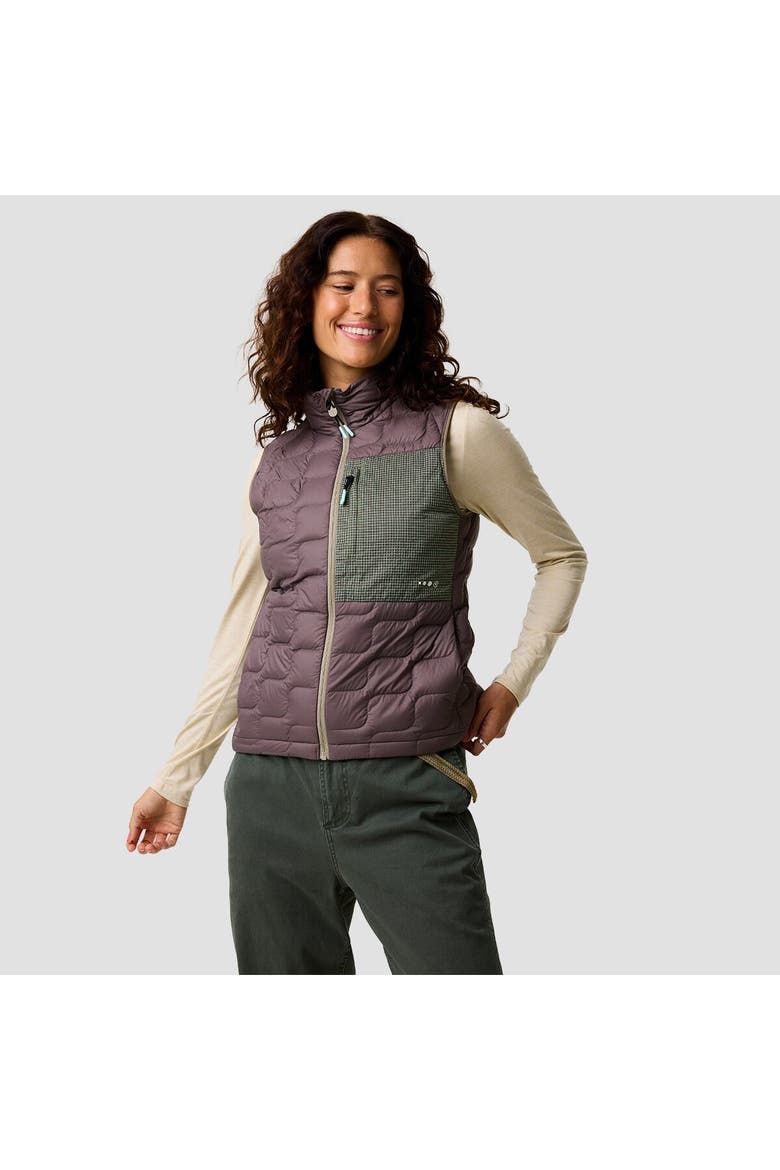 Waas Lt Allied Down Vest - Women's, Main, color, Granite Plum