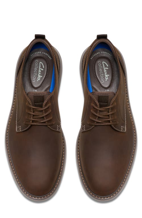 Clarks Men's Brantin Plain Toe Dress Shoe In Brown