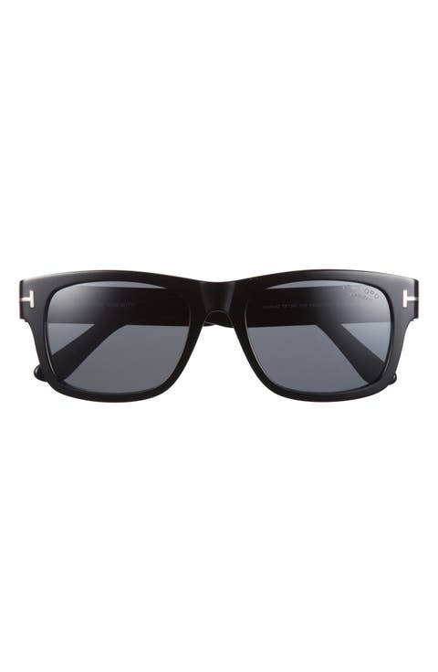 Smith-02 55mm Polarized Rectangular Sunglasses
