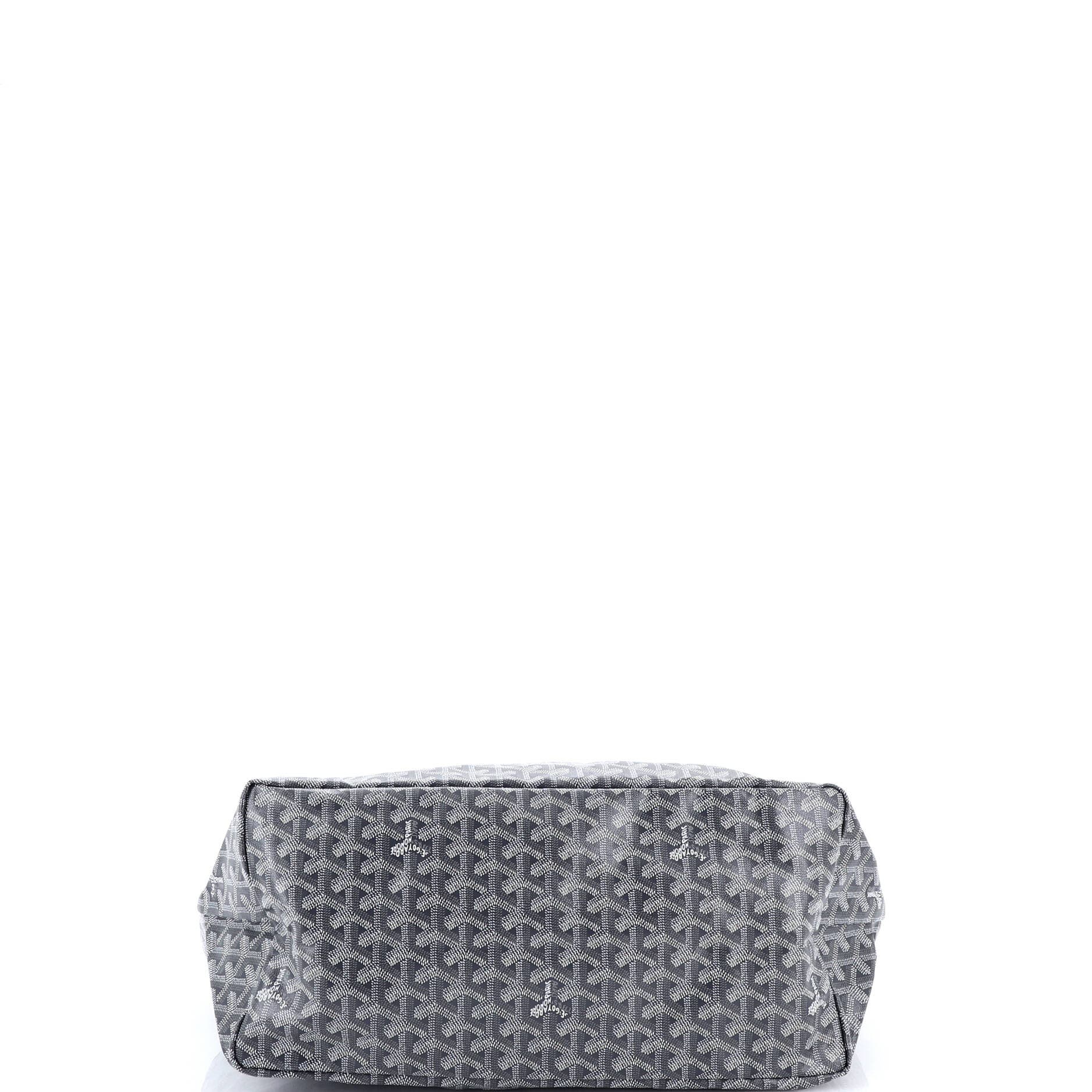 Pre-Owned Goyard Saint Louis Tote Coated Canvas GM, Alternate, color, Gray