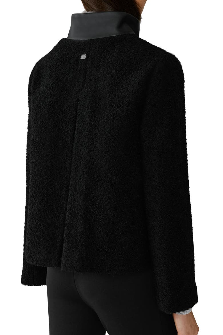 Kaitlyn Zip Jacket, Alternate, color, BLACK
