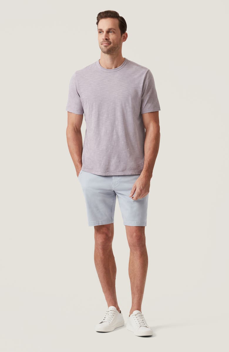 34 Heritage Crewneck Slub Cotton T-Shirt, Alternate, color, Lilac Dust