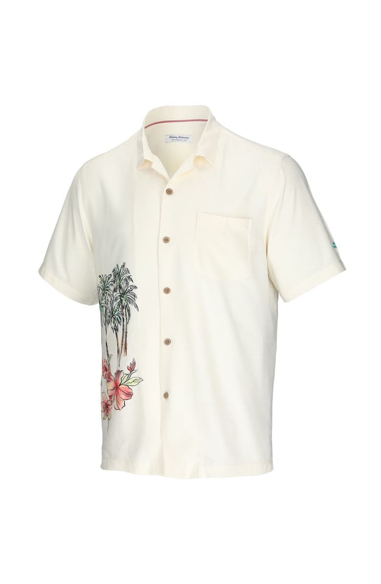 Tommy Bahama Men's Tommy Bahama Cream Philadelphia Phillies Paradise Fly Ball Camp Button-Up Shirt, Alternate, color, 