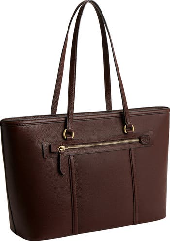 Refined Pebble Leather Tote