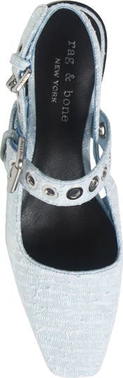 Moto Astra Mary Jane Slingback Flat