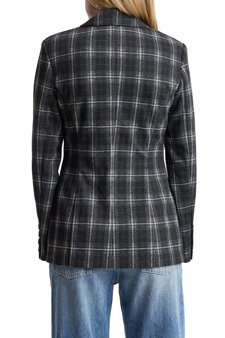 Hourglass Single Breasted Blazer, Alternate, color, MUSHROOM HERRINGBONE