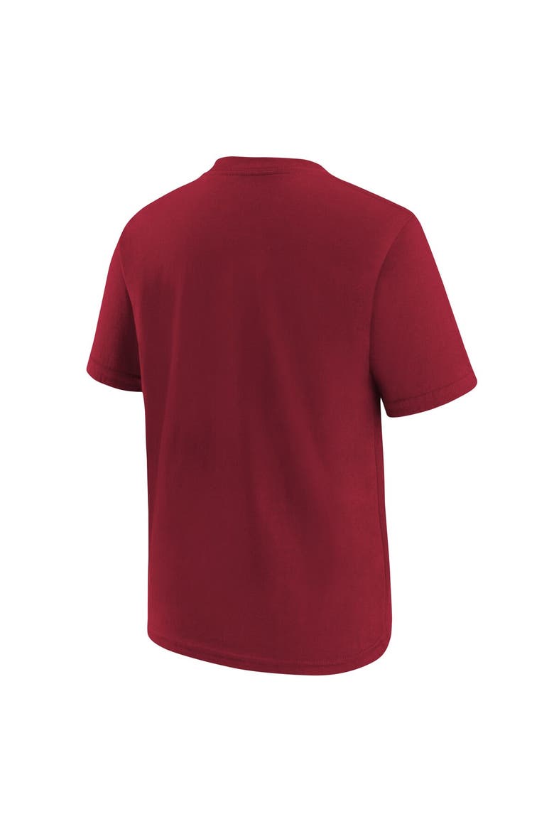 Youth Nike Scarlet San Francisco 49ers Logo T-Shirt, Alternate, color, Scarlet