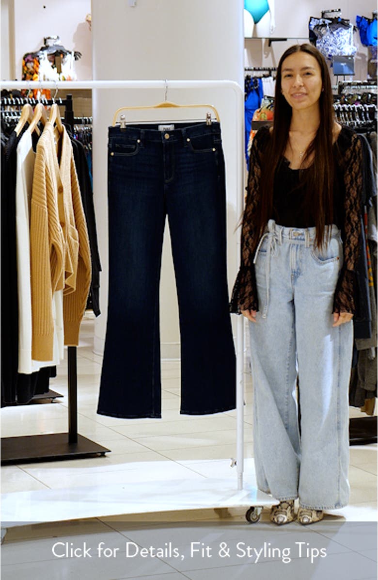 Laurel Canyon High Waist Bootcut Jeans, sales video thumbnail