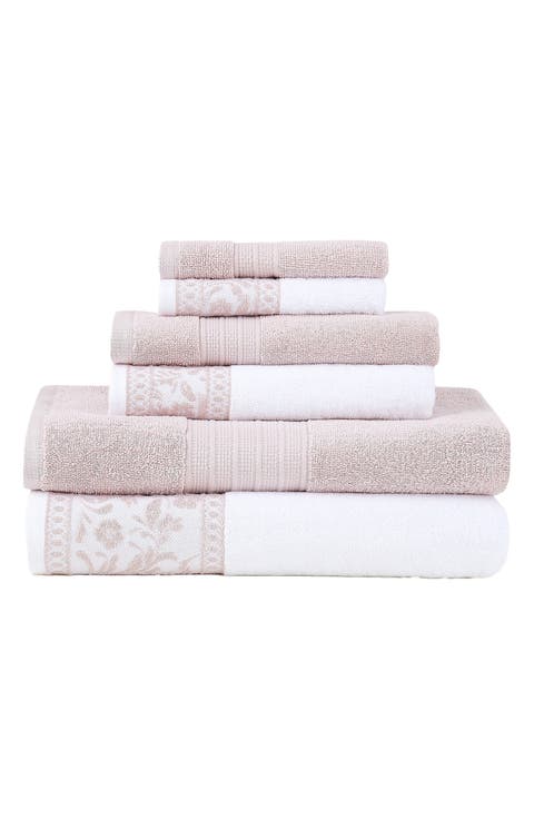 Jacquard 6-Piece Towel Set