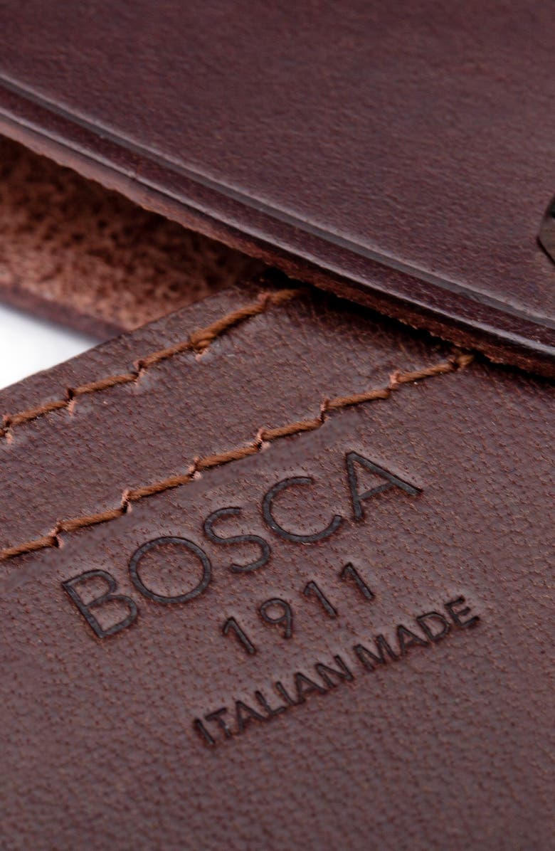 Bosca Italo Leather Flipper Card Case, Alternate, color, 