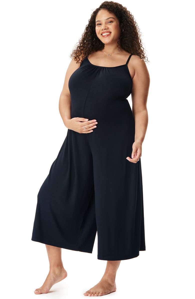 MOTHERHOOD MATERNITY Motherhood Women's Maternity Sleep Romper with Nursing Access, Alternate, color,