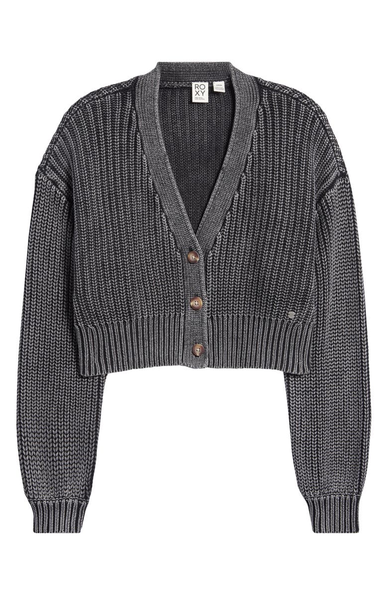 Roxy Sundaze Washed Cotton Crop Cardigan, Alternate, color,