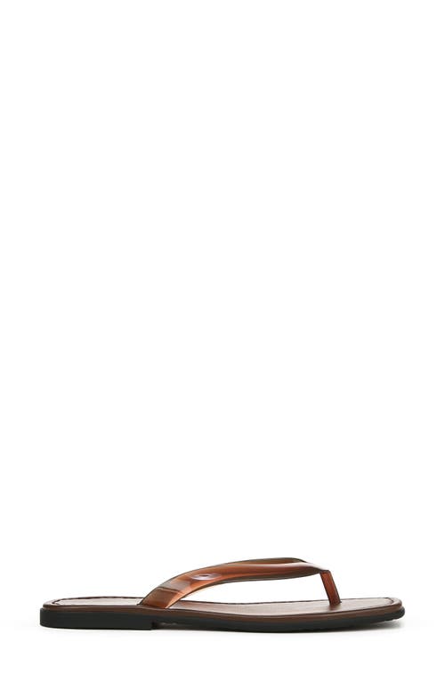 Veronica Beard Clea Flip Flop In Hazelwood