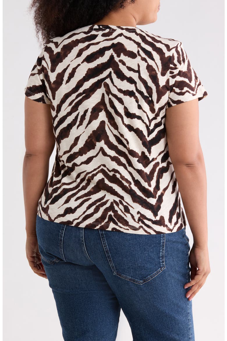 Cotton Blend Pocket T-Shirt, Alternate, color, RUN WILD