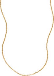 MADE BY MARY Rolo Chain Necklace