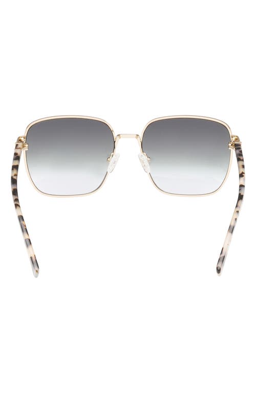 Abercrombie & Fitch 58mm Square Sunglasses In Gray