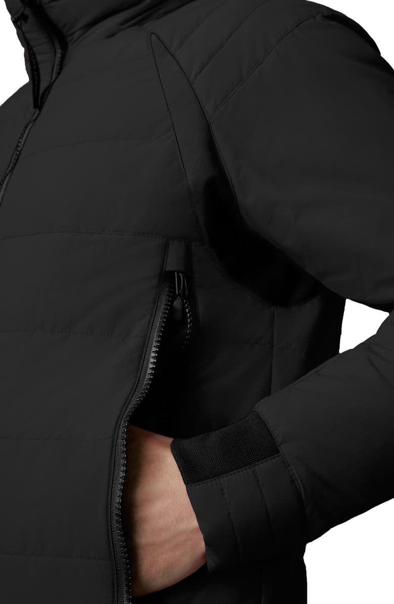 Canada Goose Updated Hybridge Base Hooded 750 Fill Power Down Jacket, Alternate, color, 